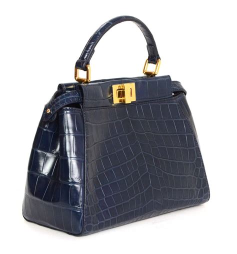 fendi crocodile skin bag